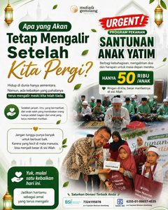 santunan anak yatim mingguan